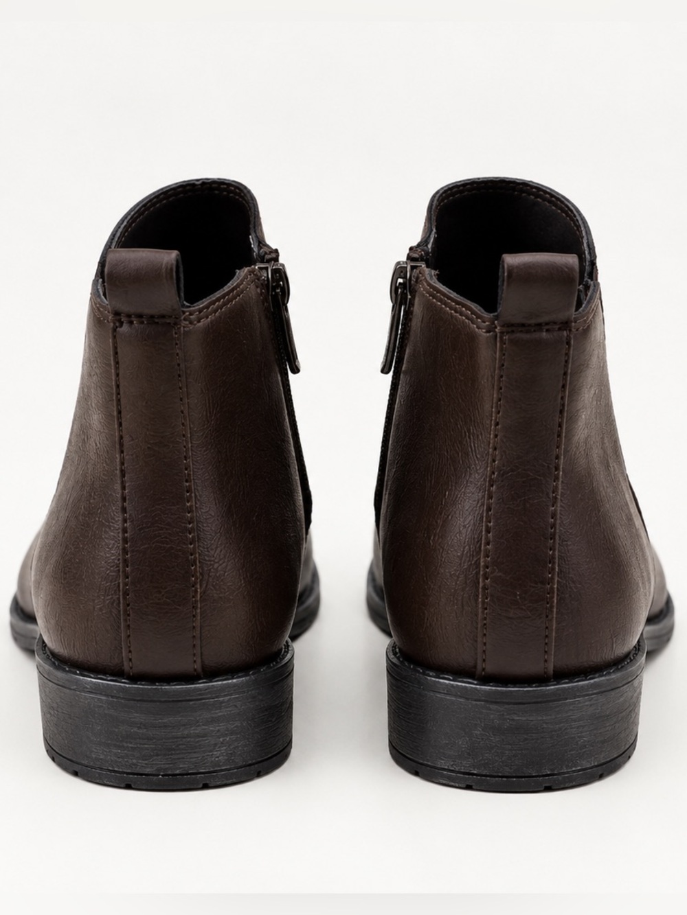 ♥️♥️ Style & Co. Women's Garnerr Lug Sole Ankle Booties - Chocolate Brown - Picture 4 of 6